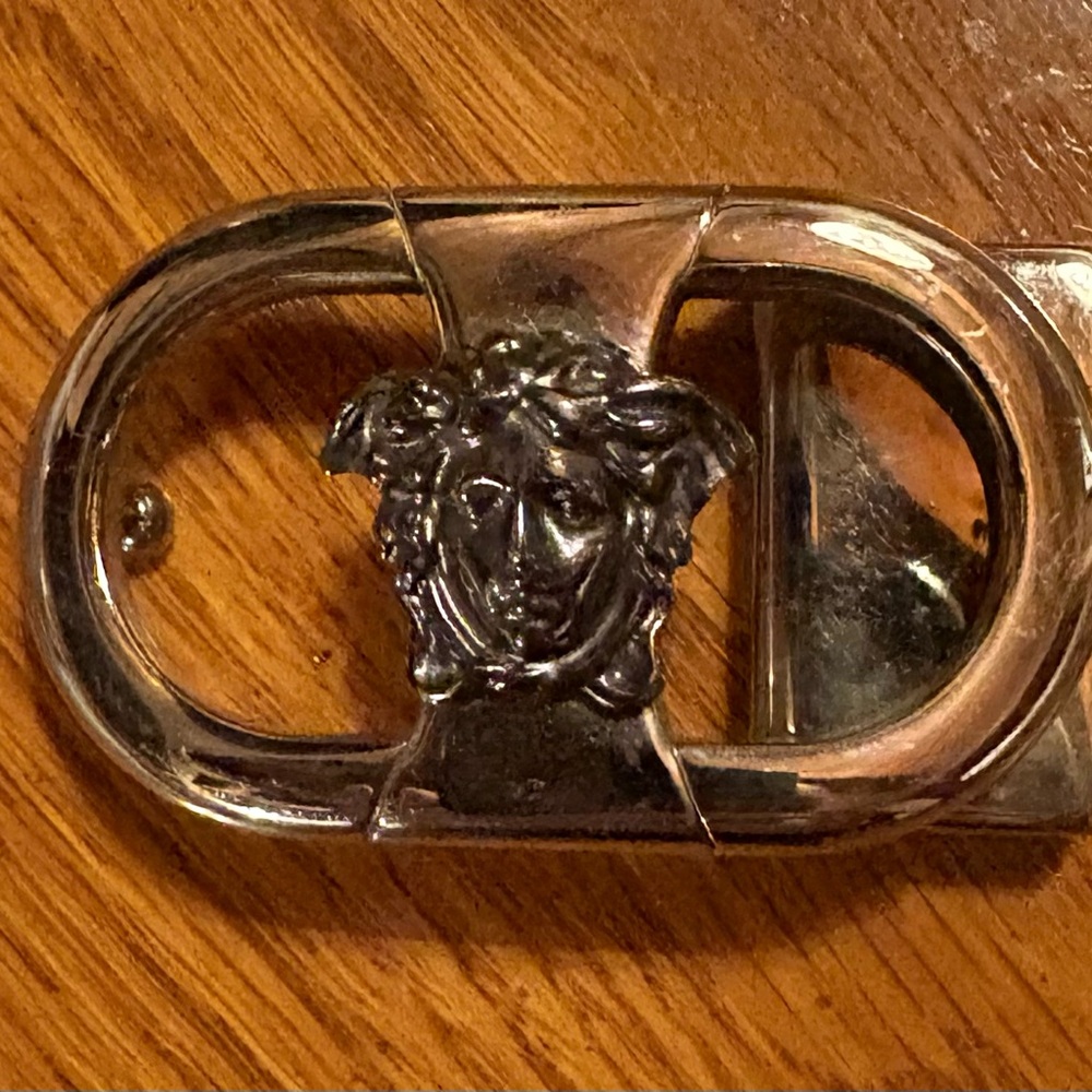 Vintage Medusa Belt Buckle